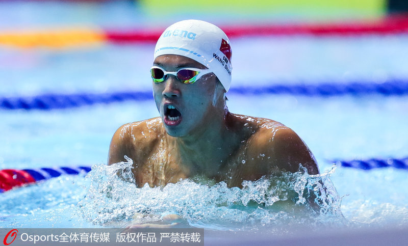 瑞士游泳选手扬威,夺得金牌! 瑞士游泳选手扬威,夺得金牌!