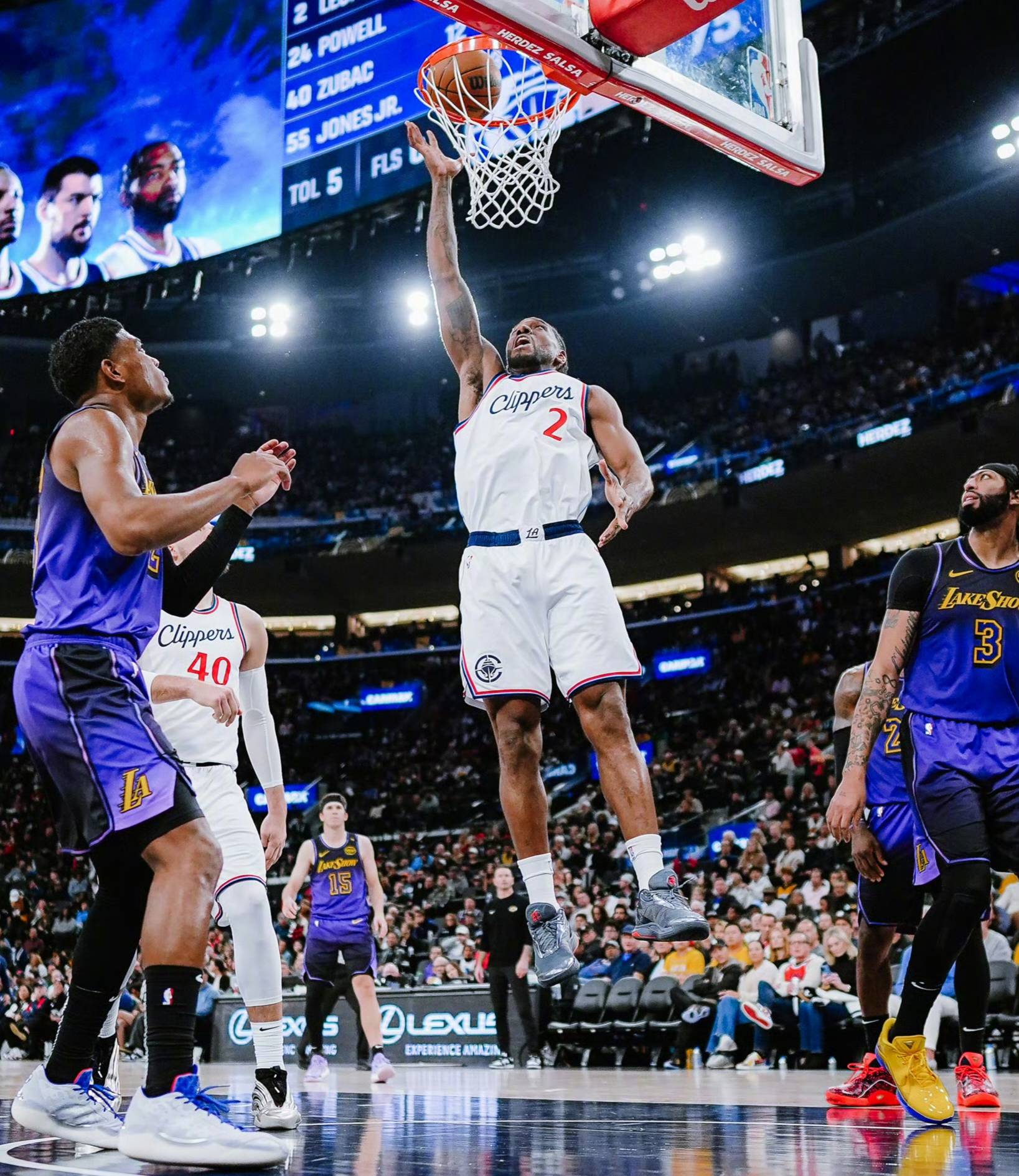 湖人再胜快船，詹姆斯全方位发挥统治比赛的简单介绍